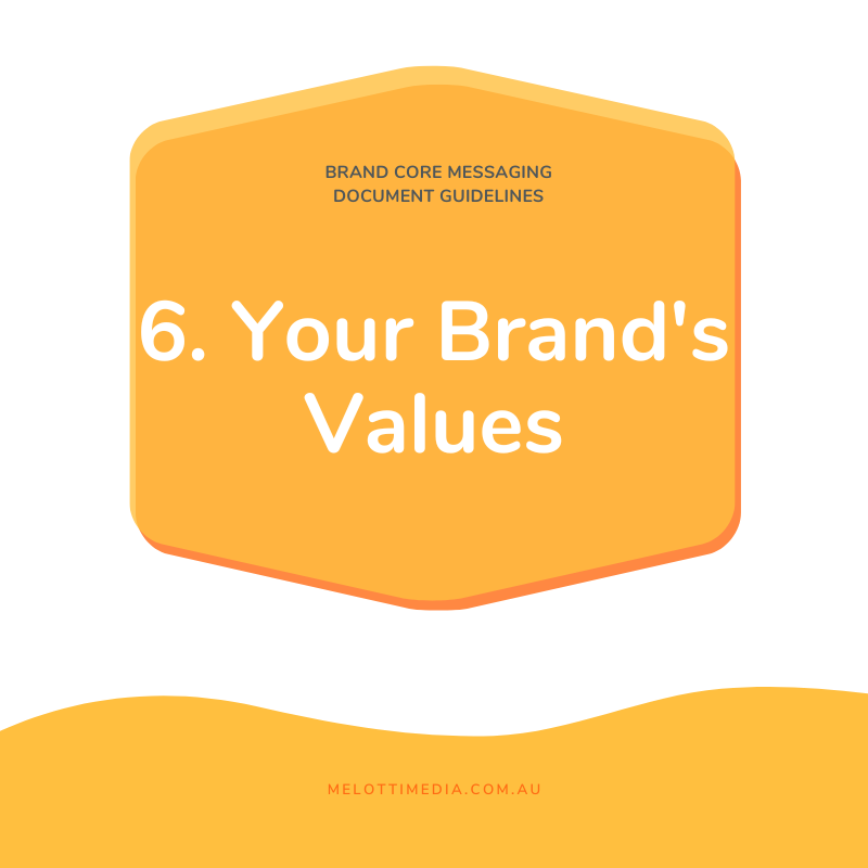 MM 6. Your Brand's Values