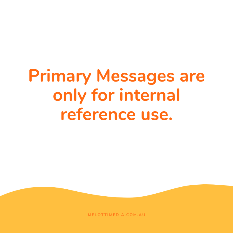 Primary Messages 1